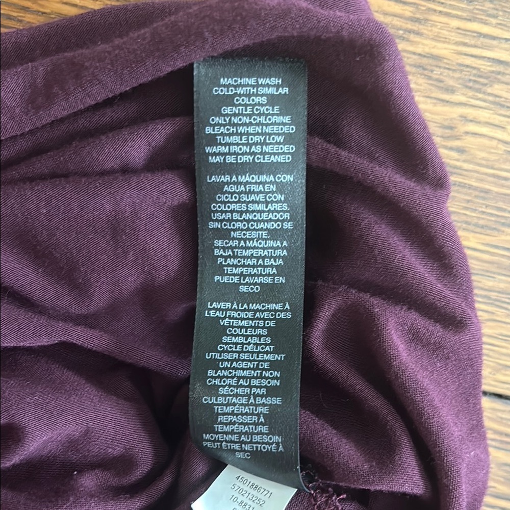 White House Black Market Long Sleeve Top – Size M - Picture 7 of 7